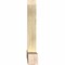 Ekena Millwork Eugene Rough Sawn Timber Gable Bracket, Douglas Fir, 72"W x 42"H x 6"D x 6"F, 14/12 Pitch GBW072X42X0606EUG00RDF - alternate 3